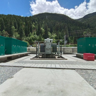 四川甘孜州高海拔35KV、24KV全絕緣充氣柜并網現場